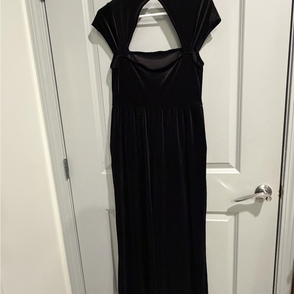 Old Navy Black Backless Dress